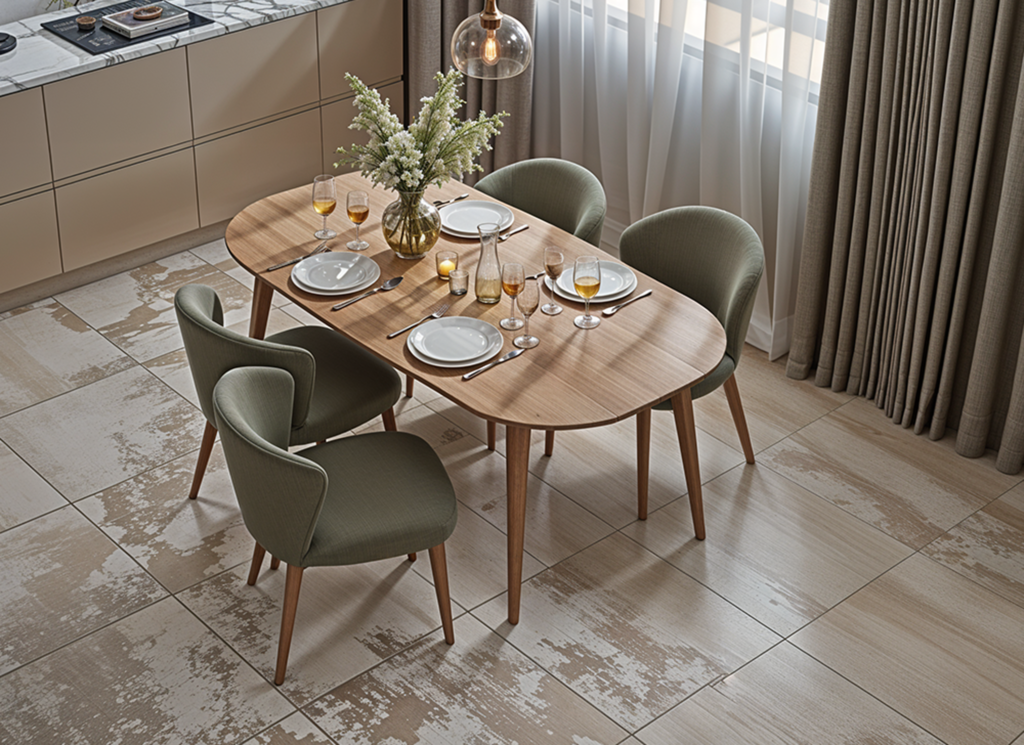 Dining table model in kerala